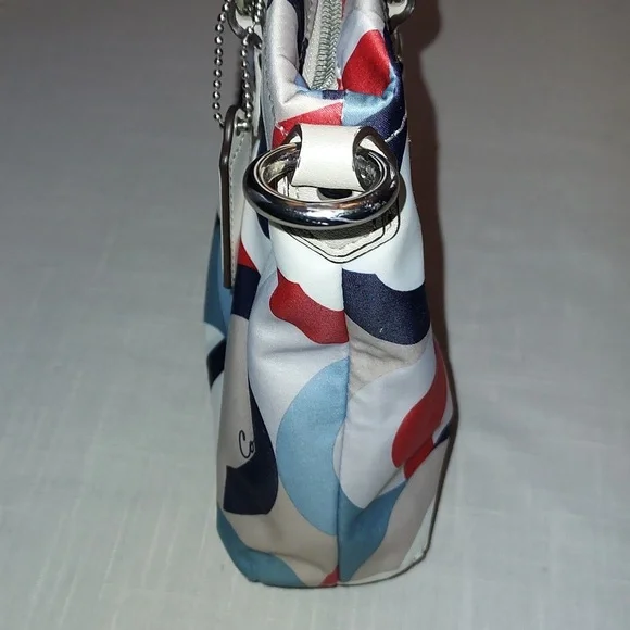 Coach Ashley Op Art Mini Tote Satchel Bag - Picture 5 of 12